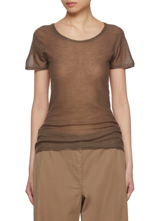 Main View - Click To Enlarge - THE ROW - Keyla Cashmere T-shirt
