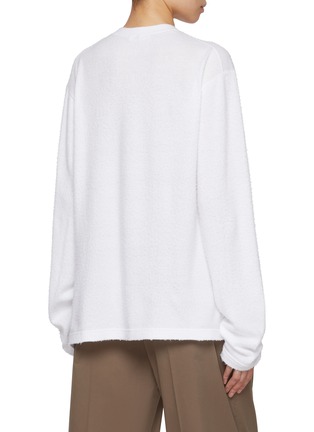 Back View - Click To Enlarge - THE ROW - Kabira Cotton T-shirt