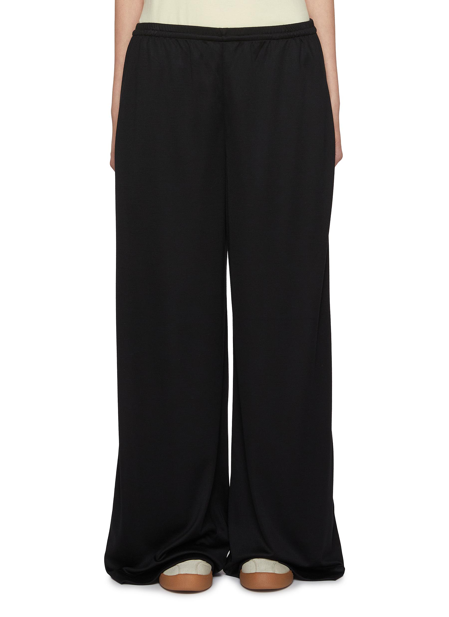 パンツ The Row Pantaloni Con Coulisse In Vita Realizzati In Lana Co The Row Lonan Pant in Navy | FWRD