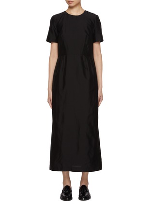 Main View - Click To Enlarge - THE ROW - Edmonia Cotton Silk Shift Dress
