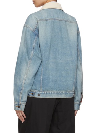 Back View - Click To Enlarge - THE ROW - Jorelle Light Wash Denim Jacket