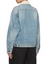 Back View - Click To Enlarge - THE ROW - Jorelle Light Wash Denim Jacket