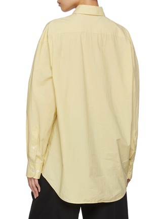 Back View - Click To Enlarge - THE ROW - Millerina Cotton Shirt