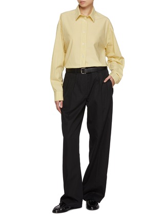 Figure View - Click To Enlarge - THE ROW - Millerina Cotton Shirt