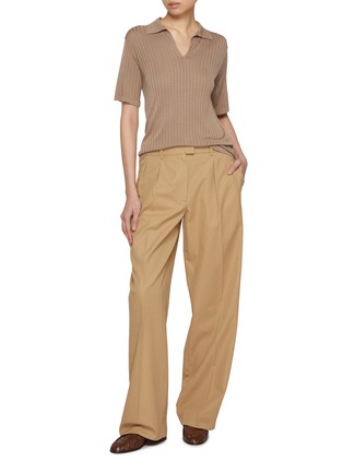 Figure View - Click To Enlarge - THE ROW - Kaiomi Polo Top