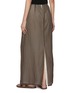 Back View - Click To Enlarge - THE ROW - Zaira Cotton Skirt