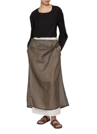 Figure View - Click To Enlarge - THE ROW - Cattaleya Wool Top