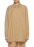 Main View - Click To Enlarge - THE ROW - Tansy Oversized Cotton Cashmere Shirt