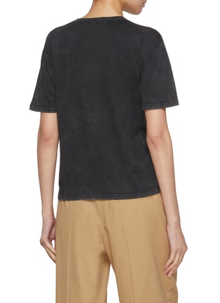 Back View - Click To Enlarge - THE ROW - Krisha Cotton T-shirt