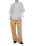 Figure View - Click To Enlarge - THE ROW - Kaddy Patch Pocket Cotton T-shirt