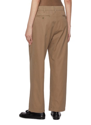 Back View - Click To Enlarge - THE ROW - Zalenka Cotton Cashmere Pants