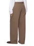 Back View - Click To Enlarge - THE ROW - Alfidis Pleated Cotton Pants