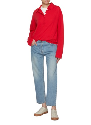 Figure View - Click To Enlarge - THE ROW - Roddie Cotton Polo Shirt