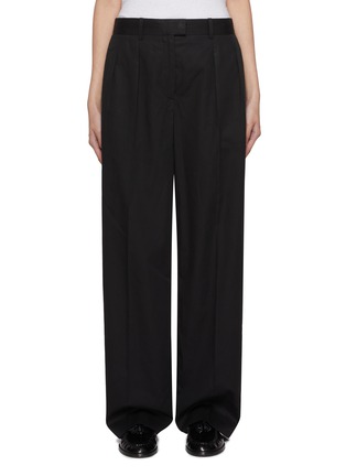 Main View - Click To Enlarge - THE ROW - Alfidis Pleated Cotton Pants