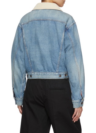 Back View - Click To Enlarge - THE ROW - Joras Light Wash Denim Jacket