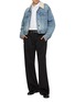 Figure View - Click To Enlarge - THE ROW - Joras Light Wash Denim Jacket