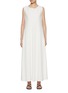 Main View - Click To Enlarge - THE ROW - Nicole Round Neck Silk Dress