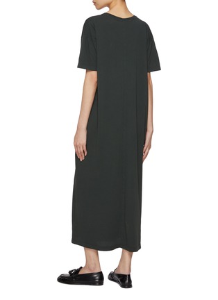 Back View - Click To Enlarge - THE ROW - Rakira Cotton T-shirt Dress