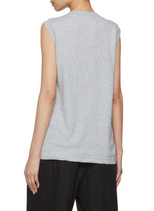 Back View - Click To Enlarge - THE ROW - Kishan Sleeveless Cotton T-shirt