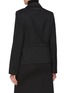 Back View - Click To Enlarge - MM6 MAISON MARGIELA - Single Breasted Waist Seam Tailoring Blazer
