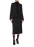 Figure View - Click To Enlarge - MM6 MAISON MARGIELA - Single Breasted Waist Seam Tailoring Blazer