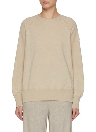Main View - Click To Enlarge - MONCLER - Raglan Sleeve Cashmere Sweater