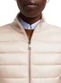 Detail View - Click To Enlarge - MONCLER - Padded Zip Up Cardigan