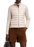 Figure View - Click To Enlarge - MONCLER - Padded Zip Up Cardigan