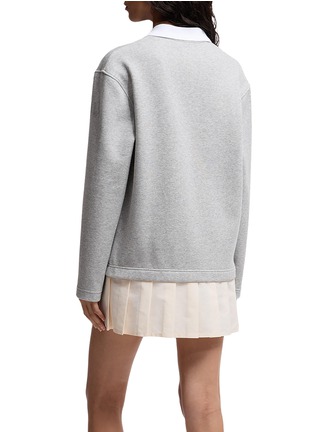 Back View - Click To Enlarge - MONCLER - Polo Mini Dress