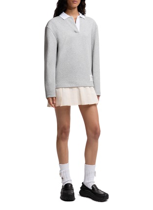 Figure View - Click To Enlarge - MONCLER - Polo Mini Dress
