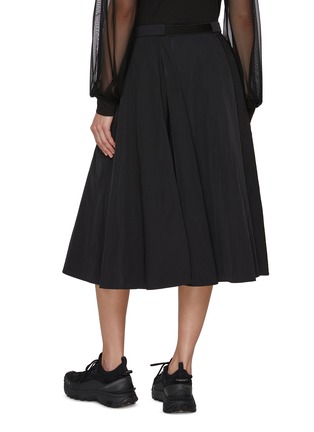 Back View - Click To Enlarge - MONCLER - Pleated Midi Skirt