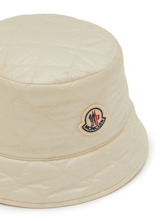 Detail View - Click To Enlarge - MONCLER - Quilted Bucket Hat