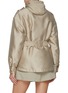 Back View - Click To Enlarge - MONCLER - Belt Essalois Point Collar Jacket