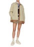 Figure View - Click To Enlarge - MONCLER - Felci Quilted-Trim Shirt Jacket