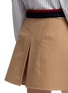Detail View - Click To Enlarge - MONCLER - Pleated Mini Skirt