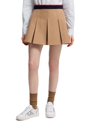 Main View - Click To Enlarge Main View - Click To Enlarge - MONCLER - Pleated Mini Skirt