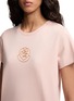  - MONCLER - Embroidered Heart Logo T-Shirt