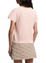 Back View - Click To Enlarge - MONCLER - Embroidered Heart Logo T-Shirt