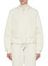 Main View - Click To Enlarge - MONCLER - Hooded Knit Pocket Zip Up Jacket