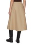 Back View - Click To Enlarge - MONCLER - Belted Cotton Midi Skirt