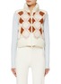 Main View - Click To Enlarge - MONCLER - Armathia Argyle Knit Down Vest