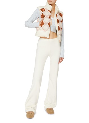 Figure View - Click To Enlarge - MONCLER - Armathia Argyle Knit Down Vest