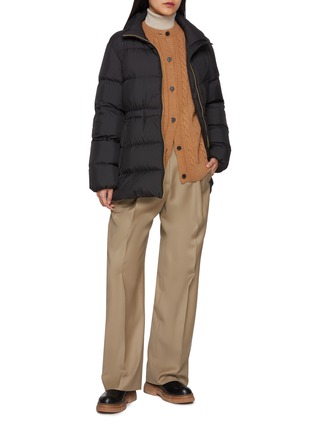Figure View - Click To Enlarge - MONCLER - Brossette Puffer Jacket