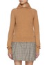 Main View - Click To Enlarge - MONCLER - T-Neck Wool Cashmere Sweater