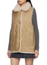 Detail View - Click To Enlarge - MONCLER - Voue Faux Fur Collar Jacket