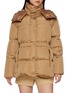 Main View - Click To Enlarge - MONCLER - Agneux Hooded Down Jacket