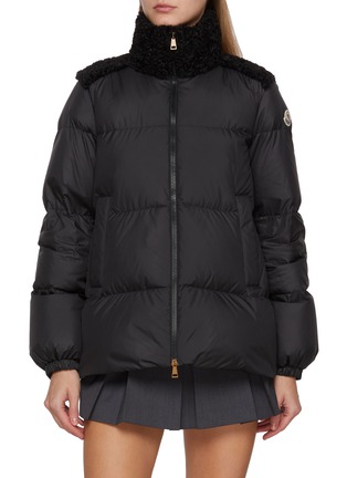 Main View - Click To Enlarge - MONCLER - Esnaie Trimmed Puffer Jacket