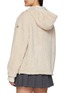 Back View - Click To Enlarge - MONCLER - Padded Fleece Hoodie