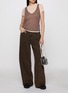 Back View - Click To Enlarge - SKIMS - Sheer Rib V-Neck Tank Top