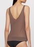 Front View - Click To Enlarge - SKIMS - Sheer Rib V-Neck Tank Top